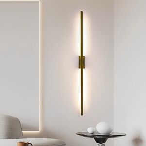 ARMATÜR ÇUBUK APLİK LED 60CM ANTİK SARI 3000K SARI IŞIK