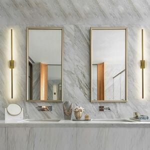 ARMATÜR ÇUBUK APLİK LED 60CM ANTİK SARI 3000K SARI IŞIK