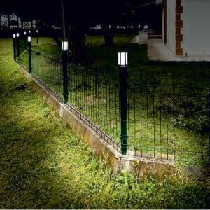 ARMATÜR BAHÇE PLASTİK GÖVDE GALATA KAFESLİ ÇİT ÜSTÜ 5X5CM E27 271KD