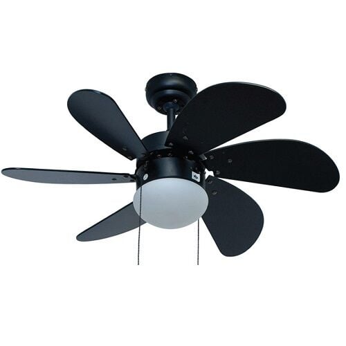 Vanti̇latör Vanti̇ Tavan Ti̇pi̇ Avi̇zeli̇ 30 Inch Si̇yah Ahşap KCF279