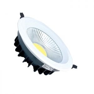 Armatür Ed-Son Ed-920 Cob Led Downlıght 10W Beyaz Gövde Sarı Işık (154-164)