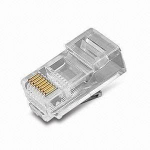Plug Rj46 Konnektör 8P 8C Cat-6