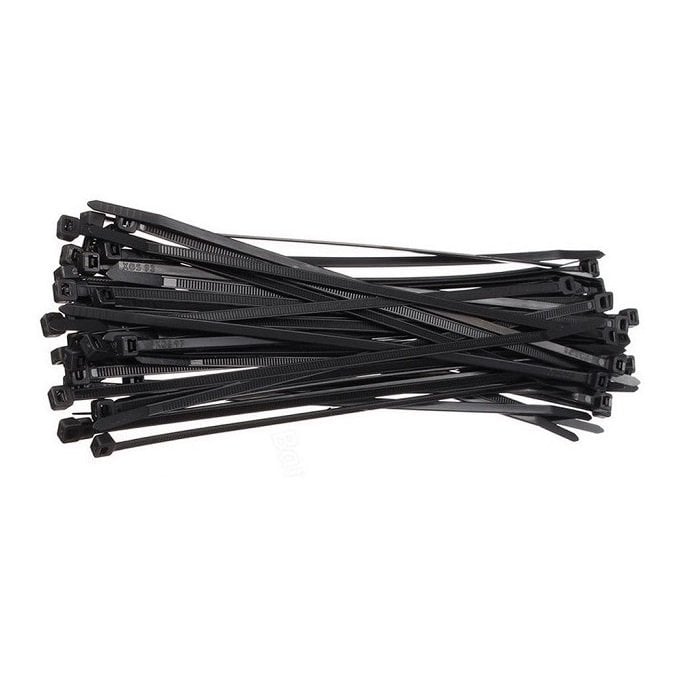 30 Cm Kablo Bağı Siyah (100'Lü Paket)