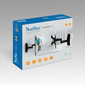 Televizyon Askı Aparatı Next Duvar Tipi Hareketli 17-32 Inch Ye-5501