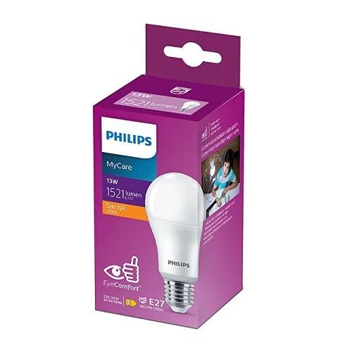 Ampul Led Philips Essential Normal Ti̇pi̇ E27 13w Sari 1521LM 2700K