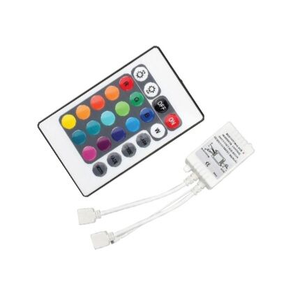 Led Adaptör Zmr Reosta Di̇mmer Uzaktan Kumandali Rgb 6a 12-24v Zmr-664/r.00