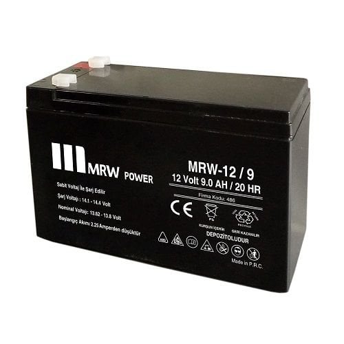 Mervesan 12V 9A Akü