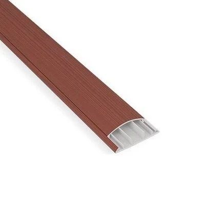 Renkli Balıksırtı Kablo Kanalı 60x15 Maun (Koyu Ahşap)