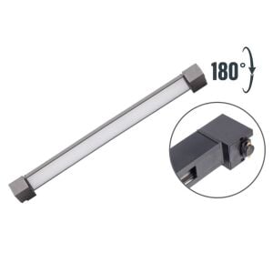 Çizgisel Lineer Ray Aydınlatma Seti - 1 Metre 30W Opak Siyah