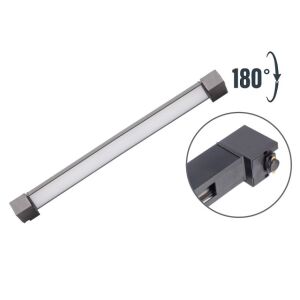 Çizgisel Lineer Ray Aydınlatma Seti - 1 Metre 30W Opak Siyah