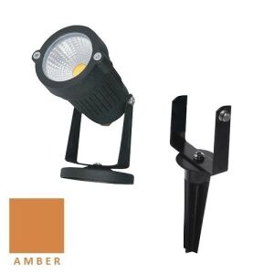 Led Çim Spotu 5W Amber Işık Rengi Ybh-105A