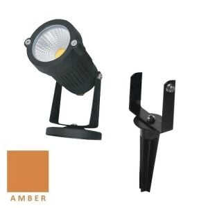 Led Çim Spotu 5W Amber Işık Rengi Ybh-105A