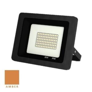 Led Projektör 50W Amber Işık Rengi Al-2050A