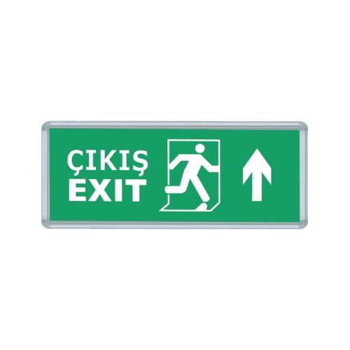 İnoled Exit Armatür Yeşil Yukarı 5123