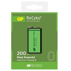 Pil Gp Şarjlı 9V 200 Mah (Adet)