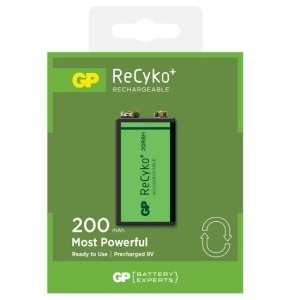 PİL GP ŞARJLI 9V 200 MAH (ADET)
