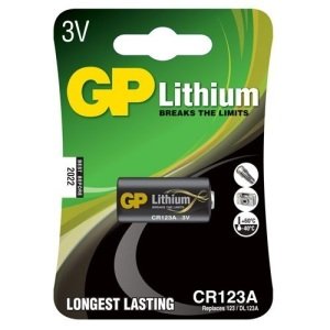 Pil Gp Lityum Cr123A 3V (Adet)