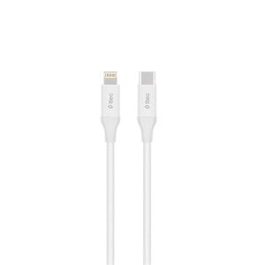 Kablo Ttec Şarj Ve Data Kablosu Type-C / Lıghtıng Iphone Beyaz