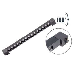 Odaklı Karma Ray Spot Seti (2 Spot + 30W Mercekli Lineer) Siyah