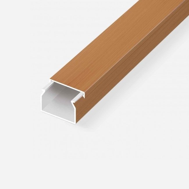 Ahşap Desenli Kablo Kanalı 25X16 Mm Armut (Açık Ahşap)