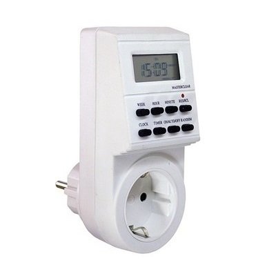 Saat Zaman Ack Priz Tipi Dijital Haftalık 3600W 16A Ay26-00030