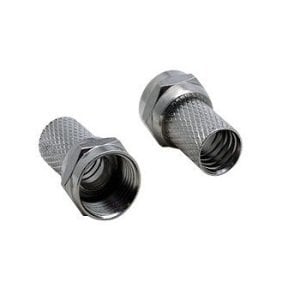 F-Konnektör Fiş İnce Tip Mini Kablo İçin