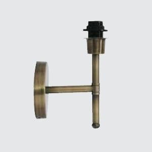 Armatür Metal Dekoratif Aplik Ozd1210 Yuvarlak Eskitme E14 (Başlık Dahil)