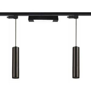 3'Lü Led Ray Spot Aydınlatma Seti 1 Metre Siyah 2X7W+1X10W (Ray Ve Ampuller Dahil)