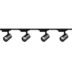 4'Lü Led Ray Spot Aydınlatma Seti 2 Metre Siyah 4X30W (Ray Dahil)