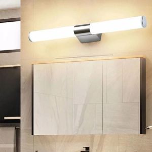 Armatür Noas Bilbao Banyo Apliği Krom Gövde 8W 40Cm 3200K Sarı Işık Yl85-1802