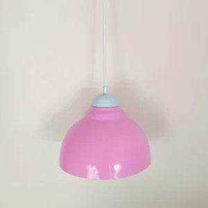 Armatür Nisaluce 83012 Yuvarlak Sarkıt E27 Pembe