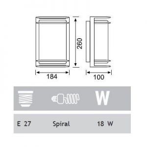 Armatür Jupıter Jw931An Aplik E27