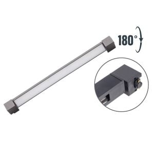 ARMATÜR LINEER LED RAY SPOT OPAK 30W SİYAH GÖVDE 4000K ILIK BEYAZ ZMR-237/S.40