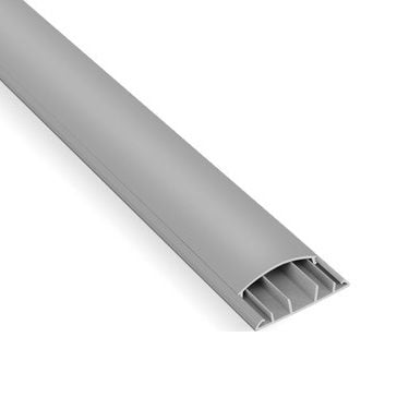 De-Pa 50X12 Cm Balıksırtı Kablo Kanalı Gri