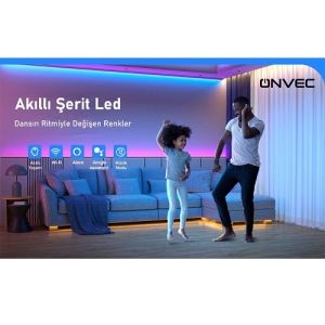 Onvec Akıllı Şerit Led Rgb