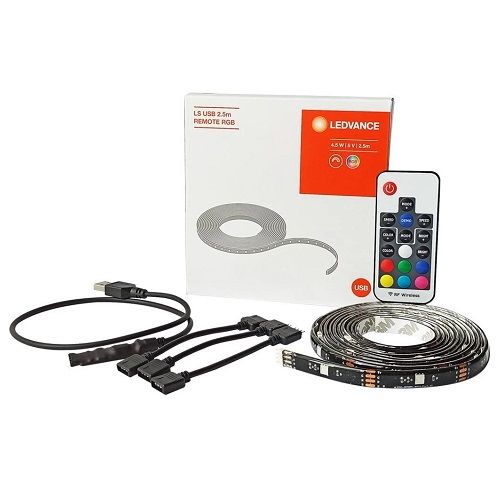Ledvance Tv Arkası Şerit Led Seti Rgb Kumandalı 2,5 Mt