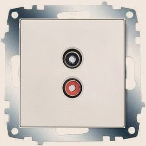 Priz Karre / Meridian Krem Müzik Yayın Hoparlör Mekanizma Viko 90967237