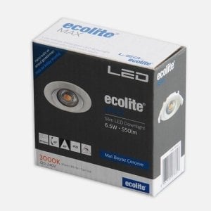 Ecolite 6W Led Spot Hareketli 3000K