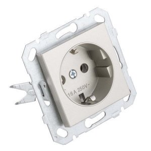 PRİZ BYOBU TİTANYUM TOPRAKLI MEKANİZMA NETELSAN M.U.PRZ.10009