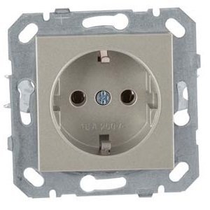 PRİZ BYOBU TİTANYUM TOPRAKLI MEKANİZMA NETELSAN M.U.PRZ.10009
