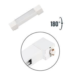 Armatür Lıneer Led Ray Spot Opak 10w Beyaz Gövde 6500k Beyaz Zmr-235/B.65
