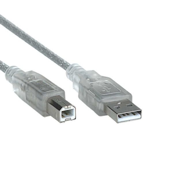 Usb Yazıcı Kablosu Erkek - Erkek 3 Mt