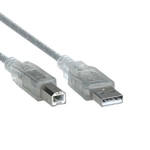 Usb Yazıcı Kablosu Erkek - Erkek 3 Mt