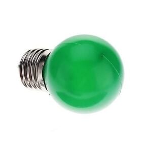 Dış Mekan Bahçe Aydınlatma Seti - 20'li E27 Duylu Zincir Işık + 1W Karışık Renkli LED Ampuller Dahil (Komple Hazır Ürün)