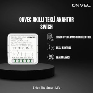 Onvec Smart Tekli Anahtar Swich