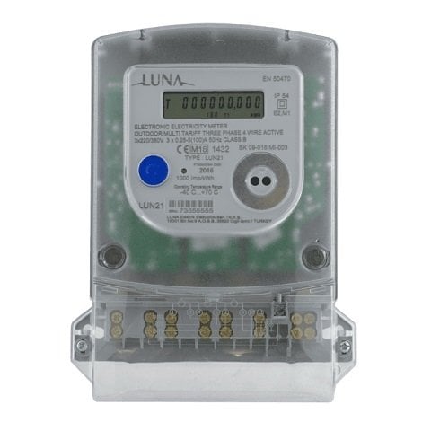 Luna Trifaze Sayaç Elektronik