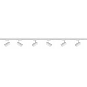 Ekonomik 3 Metre Hazır Ray Spot Seti - 6'lı GU10 Duy Beyaz