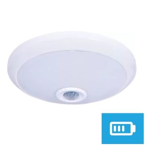 Armatür De-Pa Sensörlü Tavan Led Plastik (Acil Kit) 16W 6500K Beyaz Işık 339017