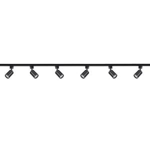6'Lı Led Ray Spot Aydınlatma Seti 3 Metre Siyah 6X7W (Ray Ve Ampuller Dahil)