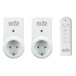 Axis Uzaktan Kumandalı Priz - İkili Paket